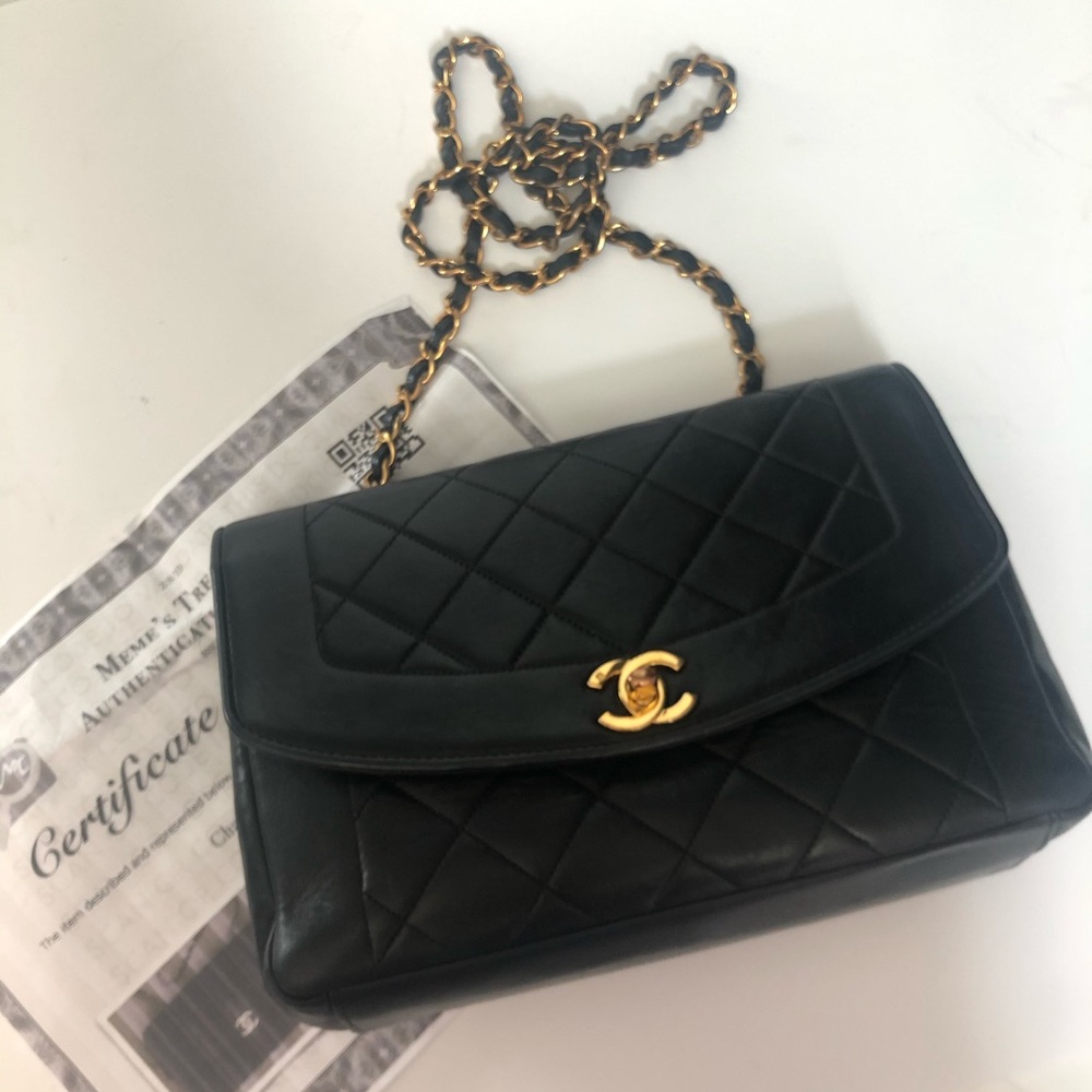 🌹Last cutSALE CHANEL Diana vintage flap bag 1997